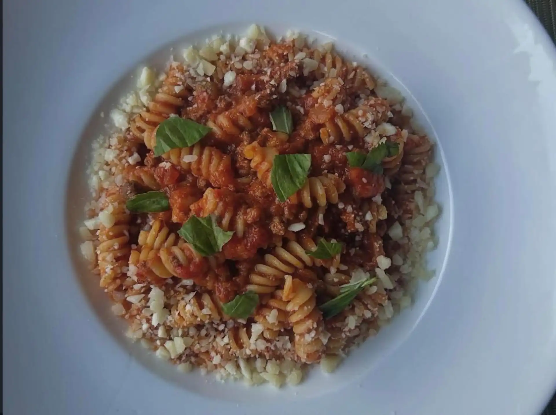 Fusilli Bolognese